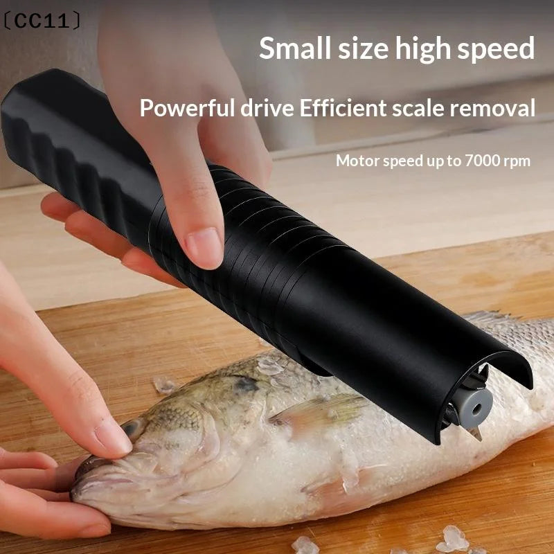 Fish Scale Machine Handheld Electric Scraper Wireless Waterproof Qme