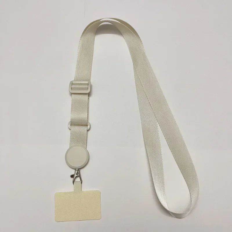 5pcs Anti-Loss Rope - Detachable Work ID Badge Holder Strap for Students & Office, Adjustable Phone Lanyard DIY Qme