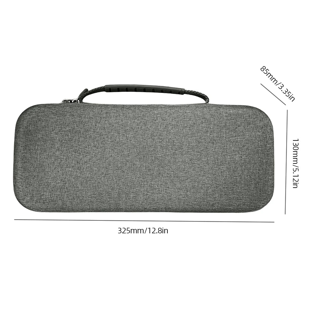EVA Protective Bag Shockproof Portable Storage Bag Anti-Scratch with Mesh Pocket for PS5 Portal Qme