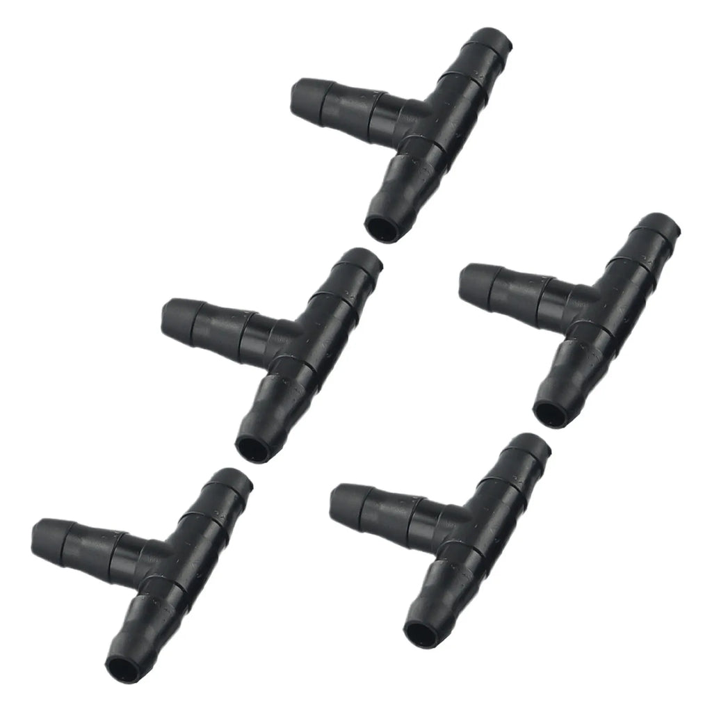 50pcs Barbed Connectors Irrigation Fittings Drip Irrigation Barbed Connectors Garden Watering Tools For 4/7mm Pipe Hose Qme