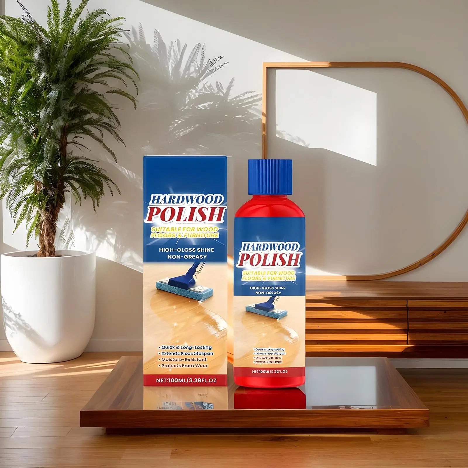 NEW Wood Floor Cleaner 100ml Scratch Repair Stain Remover Laminate Wood Floor Shine Polishs For Bedroom Entryway Living Room Qme