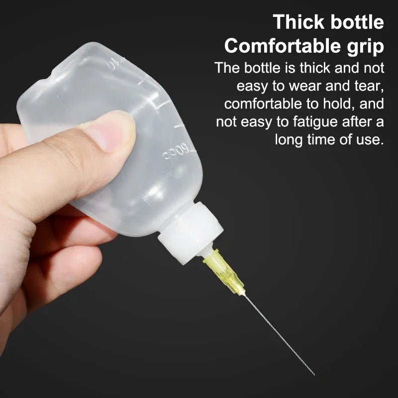 Plastic Liquid Alcohol Bottle Dispenser Rosin Solder Flux Paste Phone Qme