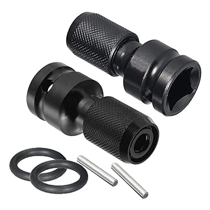 Impact Wrench Drill Adapter 1 2 4 Hex Converter Socket Extension Bit Qme