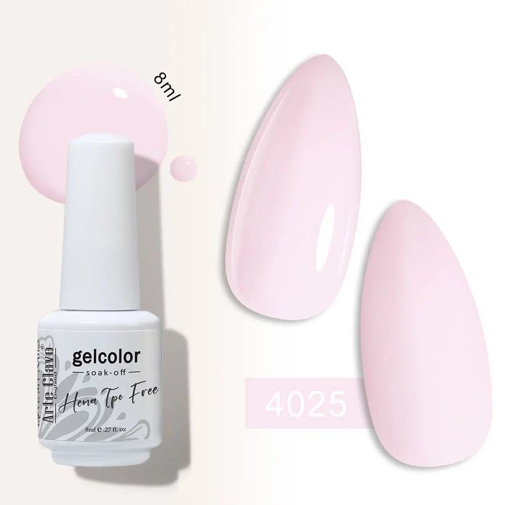 Arte Clavo Semi-permanent Gel Nail Varnish 180 Colors Semipermanent
