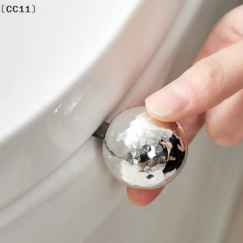 Toilet Lid Lifter Self-adhesive Seat Avoid Touching Cover Handle Qme