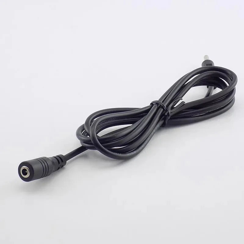 10M Extension Power Cord DC 5V 2A Power Cable 3.5mmx1.35mm Male to Female Adapter for CCTV Camera Led Light Strip D5 Qme