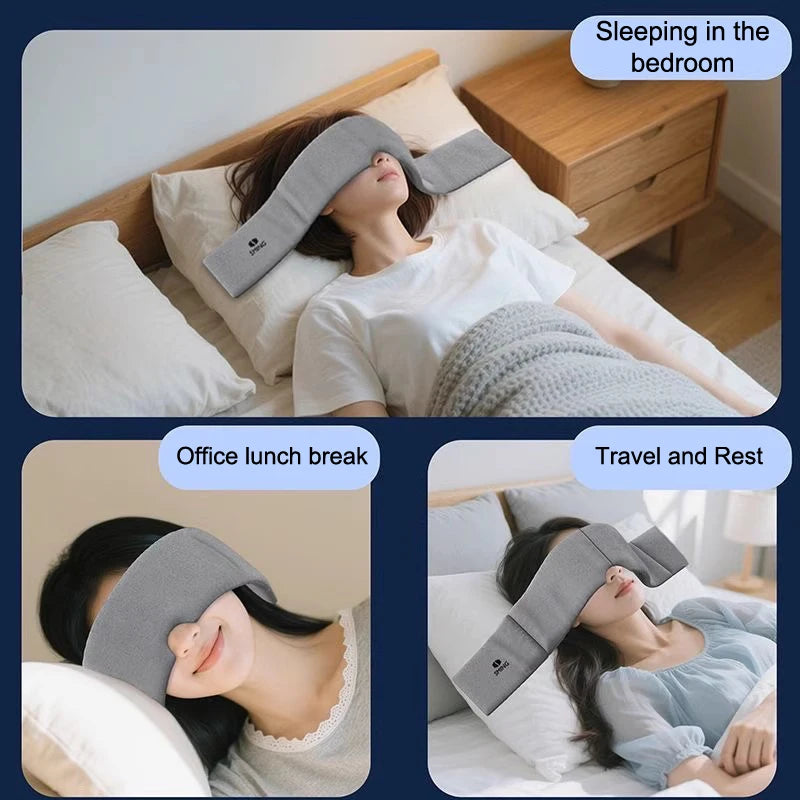 Weighted Gravity Eye Mask Comfortable Light-blocking Headband Deep Qme