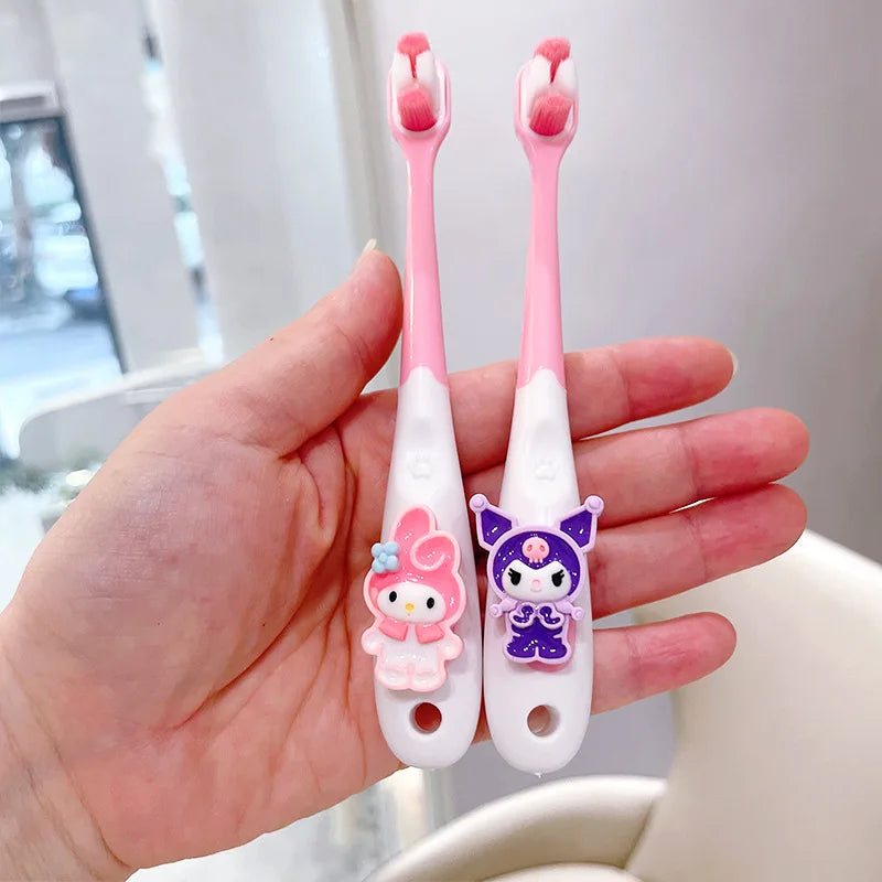 Hello Kitty Kuromi Soft-bristle Toothbrush Student Cartoon Jade Qme 3