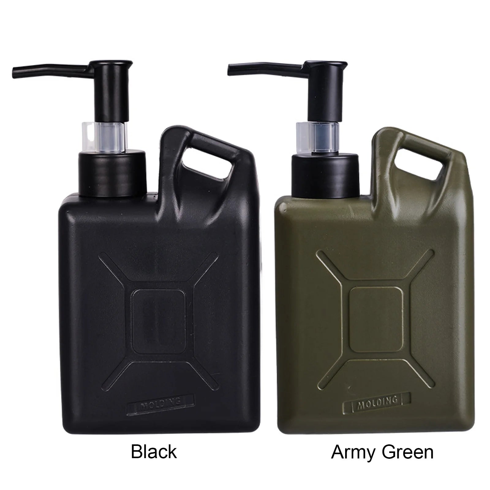 Outdoor Tactic Refill Bottles Multi-Purpose Portable Home Lotion Bottle Multifuntional Dispensing Container for Family Outings Qme