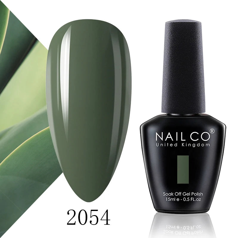 NAILCO 131 Colors Nail Gel Polish Off LED Semi Permanant Art Hybrid
