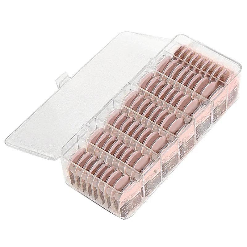 Data Line Storage Container Desk Stationery Transparent Dustproof Qme