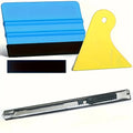 Professional Window Vehicle Wrap Film/Vehicle Wrap Tool Kit with Static Cling Ergonomic Tools,Easy Bubble-Free Installation Qme 12pcs