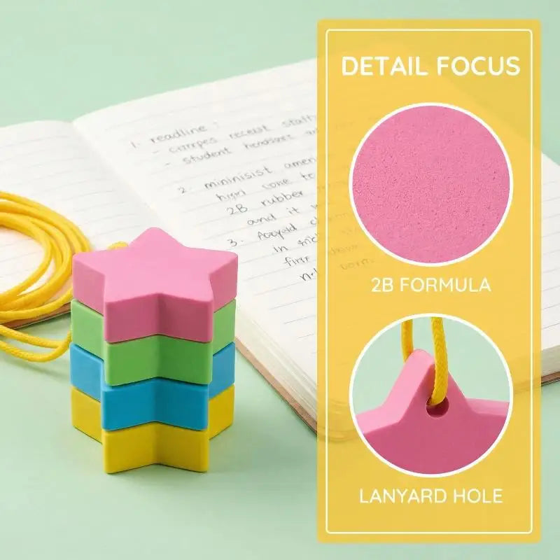 Eraser Clean Mess Stationary Office Student Rubber Kids Soft School Qme