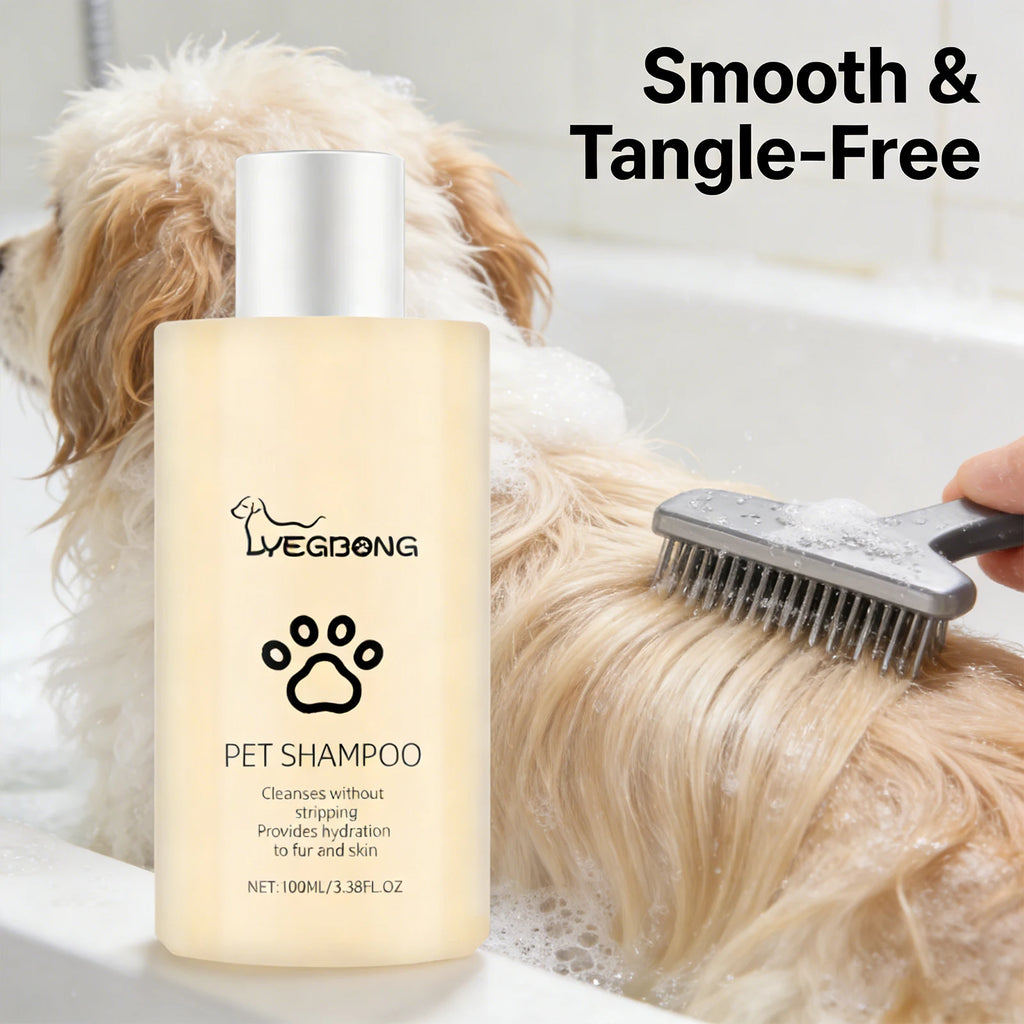 Fragrant Pet Shampoo Nourish Remove Stain Smooth Hair Prevent Tangling Relieve Itching Reduce Body Odor Moisturizing Pet Shampoo Qme