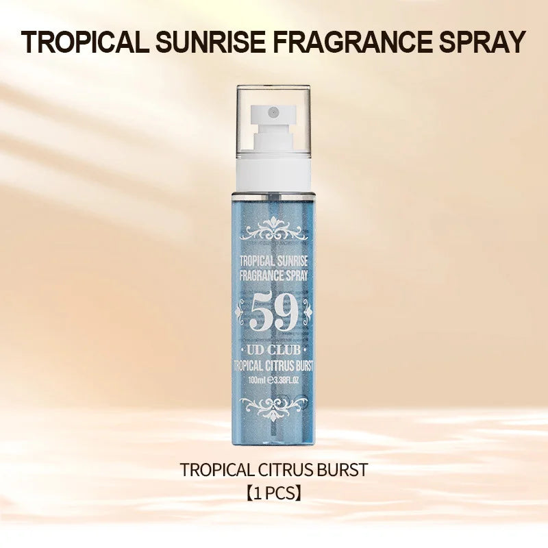 Multi Scented Spray Long lasting Fragrance Alcohol free Essential Oil Aromatic Odor Removal Air Freshener Perfume Qme 59