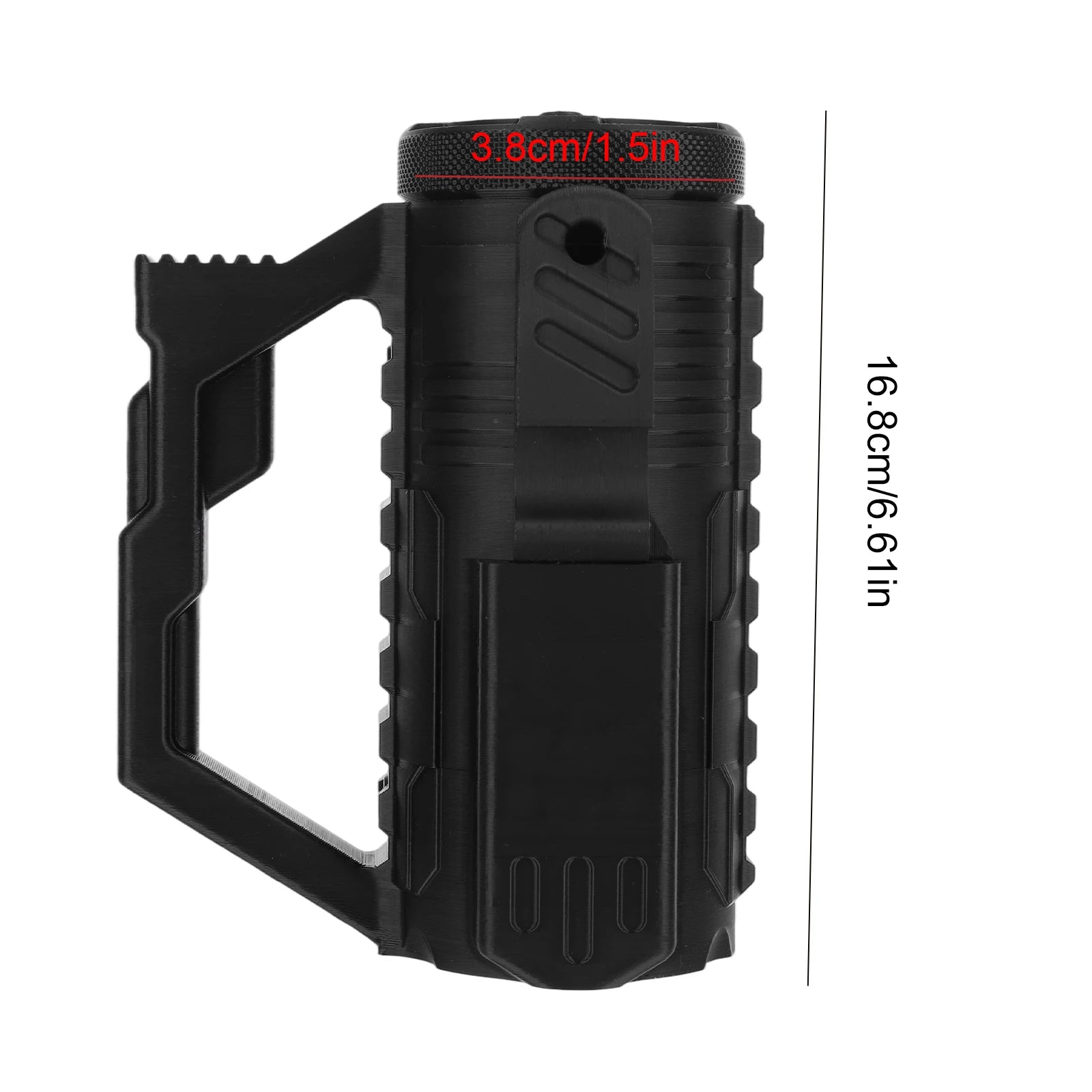 Non-Slip Handle Drink Holder for Soda Beer Water Bottle Dual Tactical Loading Can Rack for Sports Events Parties & Outdoor Use Qme for 12oz Bottle A