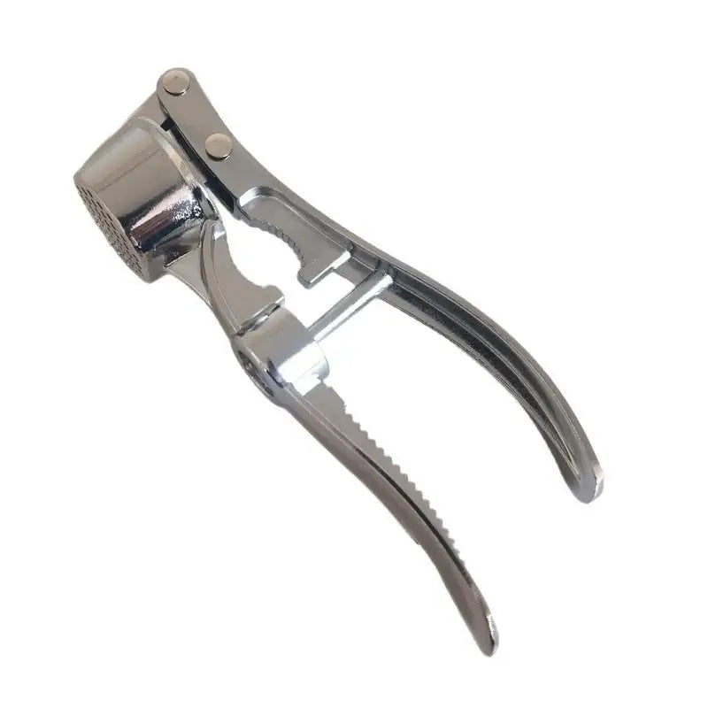 Garlic Press, Premium Rust Proof Kitchen Garlic Mincer Crusher Squeezer With Ergonomic Handle, Ginger Crusher With Good Grip Qme C