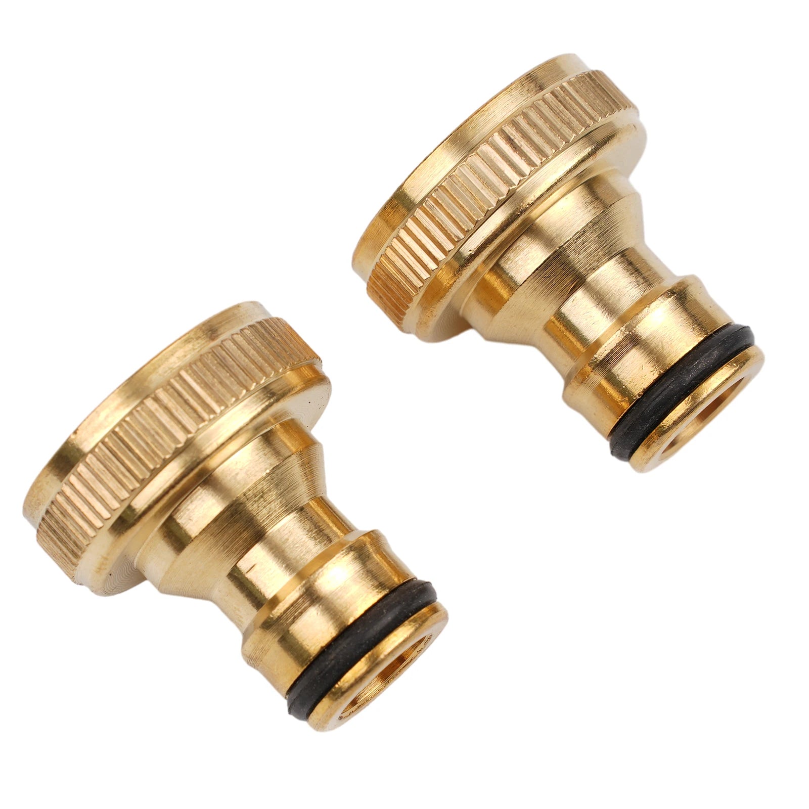Brass Garden Faucet Hose Tap Water Adapter Connector Fitting 3/4" To 1/2" INCH For 3/4" To 1/2" Faucet Connected With Water Hose Qme