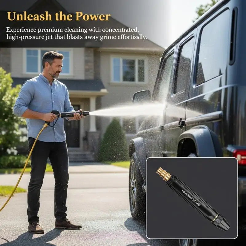 Pressure Washing Water Adjustable Nipple Portable Direct Spray Car Qme