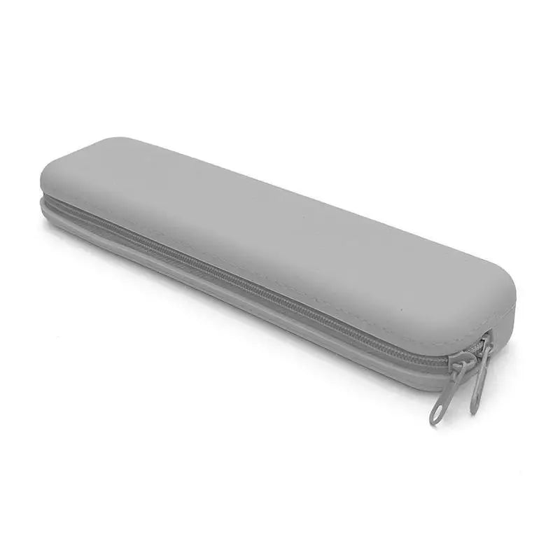 Silicone Pencil Case Waterproof Soft Large Capacity Durable Pen Pouch Qme Gray
