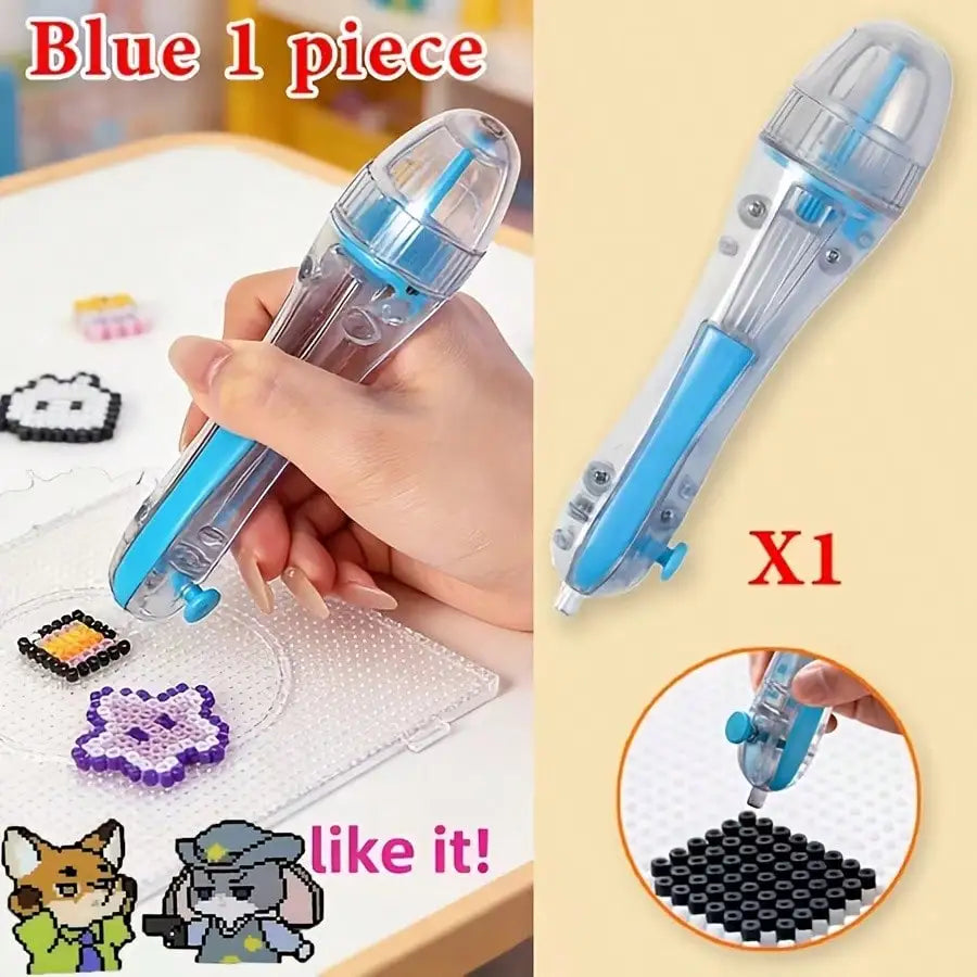 Bead Pen Tip 3D Pixel Puzzles Featuring Automatic Mechanism It Has Qme