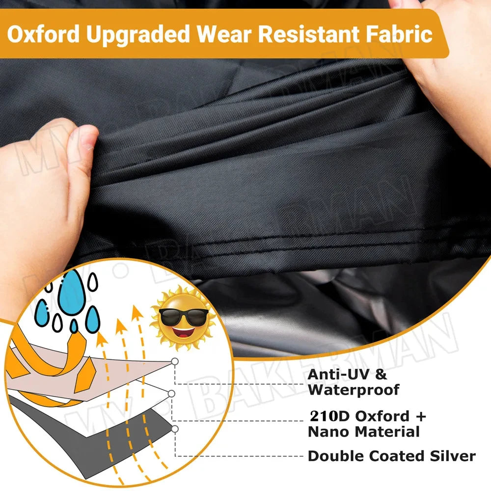 1000L bucket cover dust cover IBC water tank ton bucket cover protective cover water tank cover 210D Oxford cloth sun protection Qme