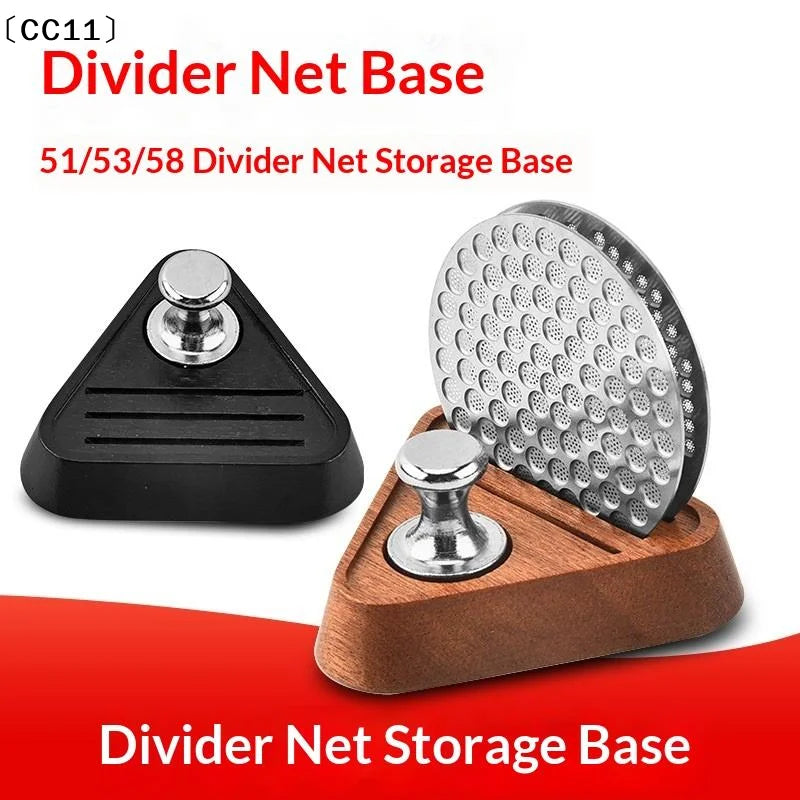 51 53 Portafilter Espresso Universal Filter Storage Rack Coffee Puck Qme