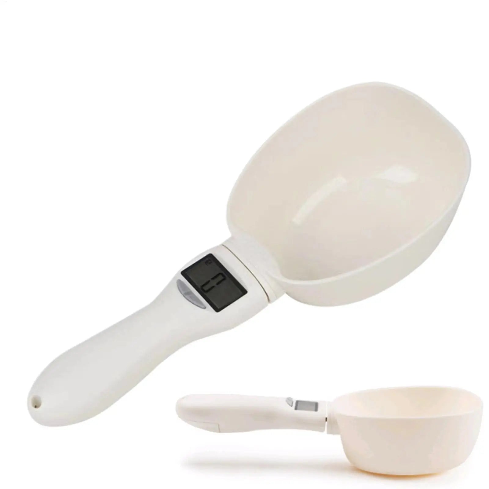 Digital Measuring Spoon 800g/0.1g High Precision Scale Scoop for Weighing with Led Display Detachable Handle Cup Weighing Tool Qme Default Title