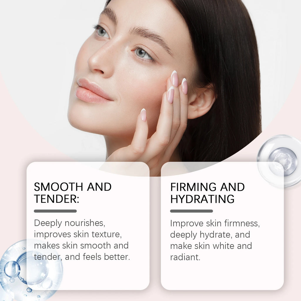 Collagen Peel Off Face Mask Pore Shrinking Hydrating Moisturizing Night Wrapping Mask Cream Firming Skin Peel-off Facial Mask Qme