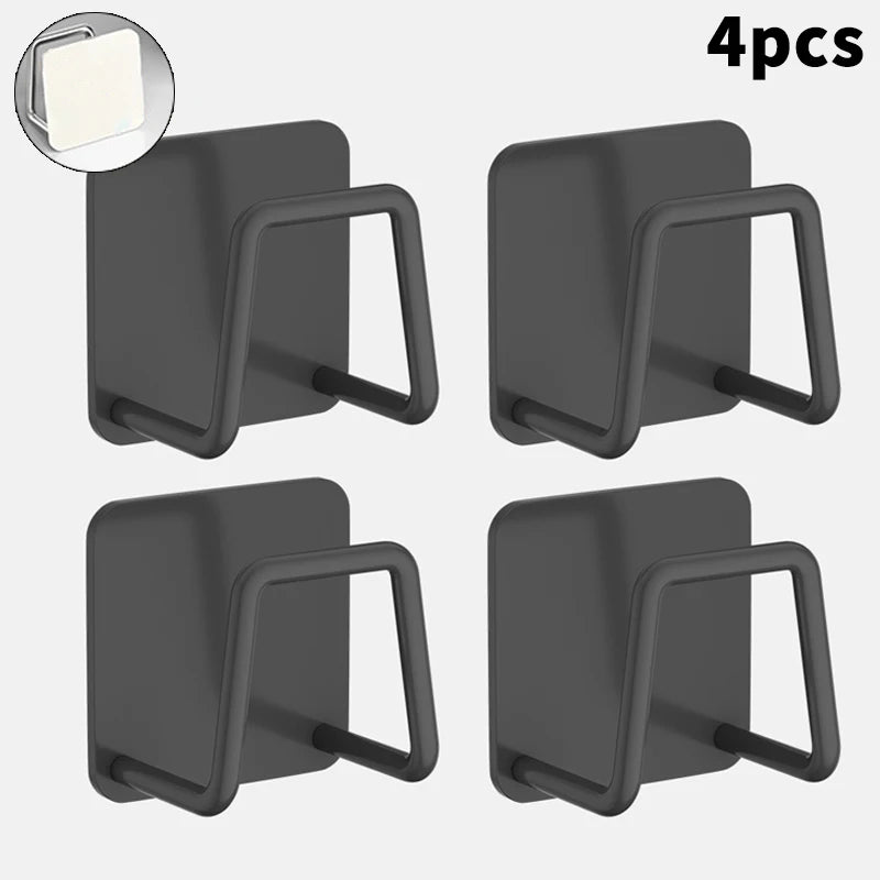 Stainless Steel Basin Hooks, No-drill Bathroom Basin Storage Rack, Suitable For Bathrooms, Homes, And Kitchens Qme B