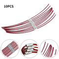 10Pcs Spool Line For BOSCH ART 23-30 F016800181 Grass Trimmer Cutting Wire Brush Cutter Lawn Mower Power Tool Accessories Qme Default Title