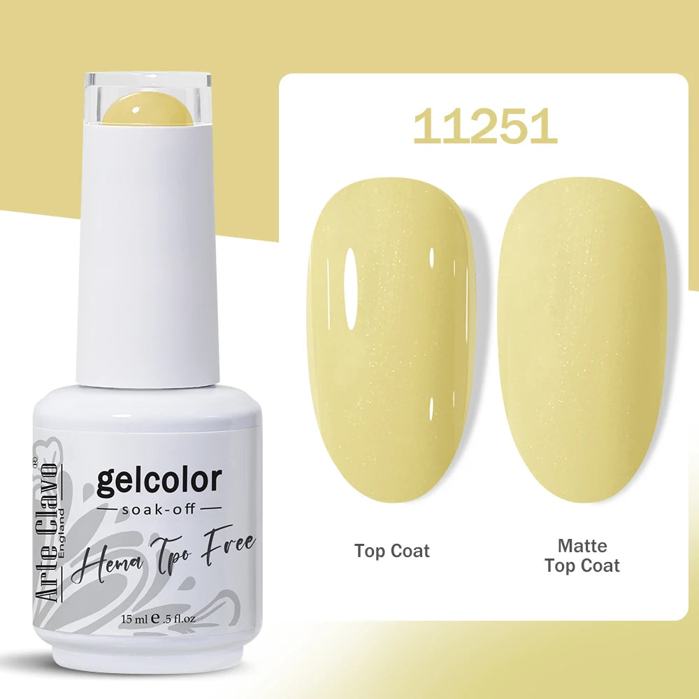 Arte Clavo Nail Art Semi Permanent Gel Polish Supplies Professionals