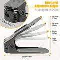 Adjustable Shoe Slots Organizer Easily Stackable Home Storage Qme 1pc