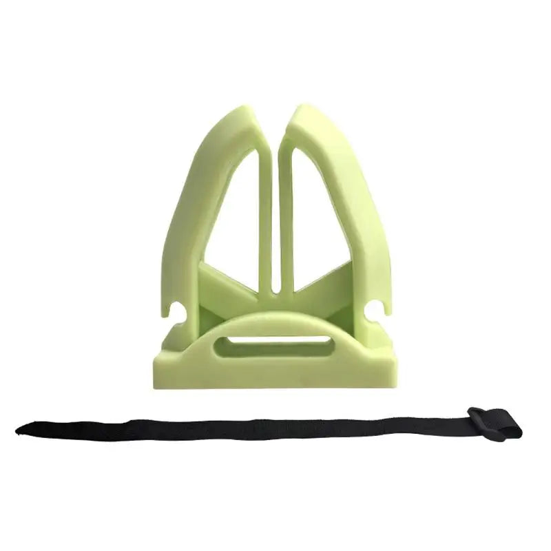 1 Portable Silicone Fishing Rod Holder Various Pole Fastener Binding Qme 1Pc Light green