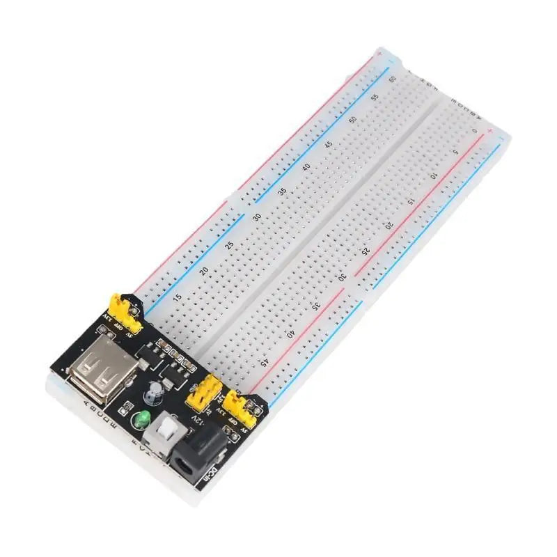 MB-102 Breadboard Jumper Wires Power Module DC Adapter DIY Electronic Qme