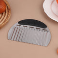 Stainless Steel Slicer Big Wave Shape Potato Chip Cutter French Fries Qme Default Title