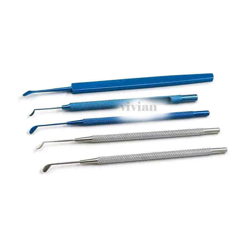 Ophthalmic Surgical Instrument Titanium Corneal Epithelium Spatula Qme