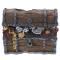 Simulated Resin Treasure Chest Aquarium Decoration Fish Tank Landscape Ornamental Resin Craft Artificial Decor Qme Default Title