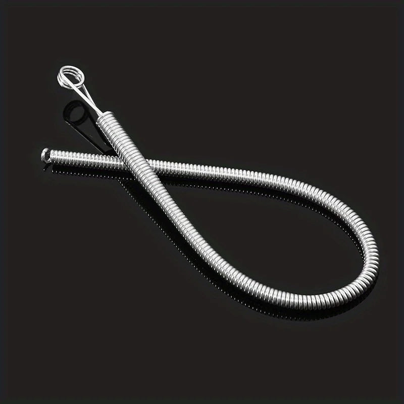 Bendable Spring Drawstring Threader Clip Pants Hoodies Elastic Band Lace Cord Flexible Drawstring Thread DIY Sewing Accessories Qme