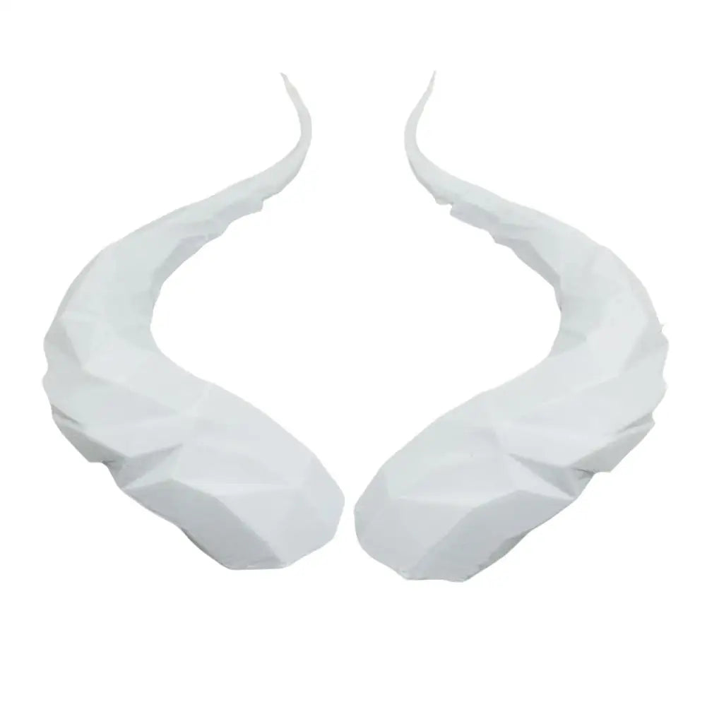 Car 3D Devil Horns Sticker Auto Roof Horn Decoration Suv Sedan Qme B