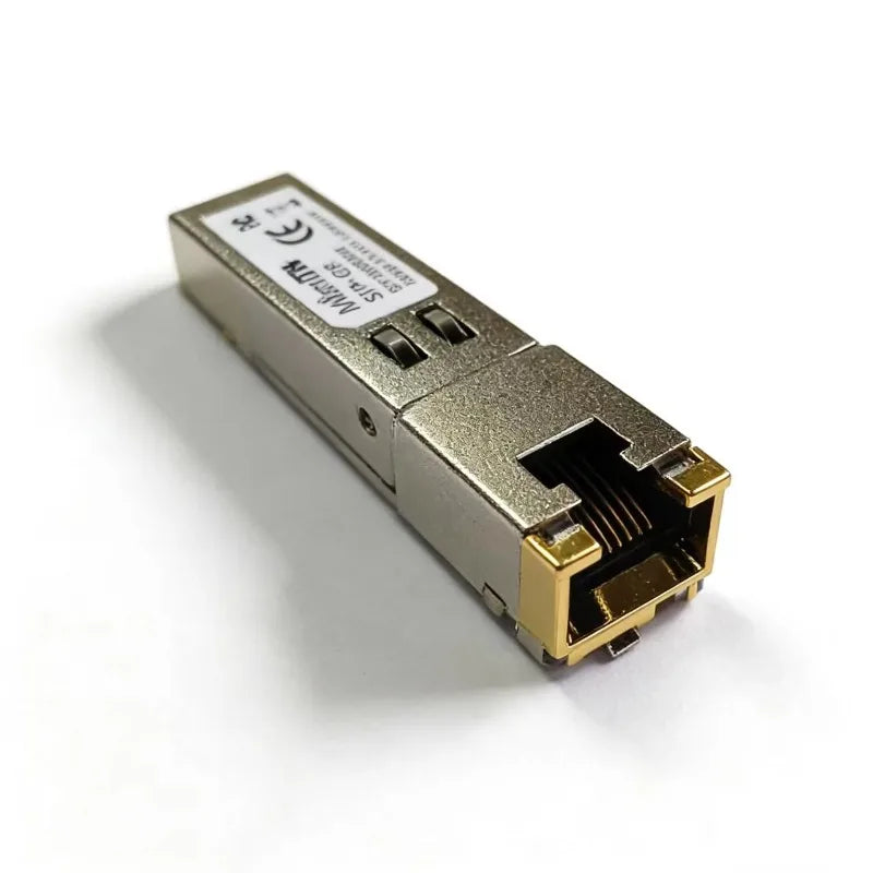 1PCS Gigabit RJ45 Ethernet Media Converter GLC-T SFP-GE-T Fiber to Copper Module for Juniper Qme