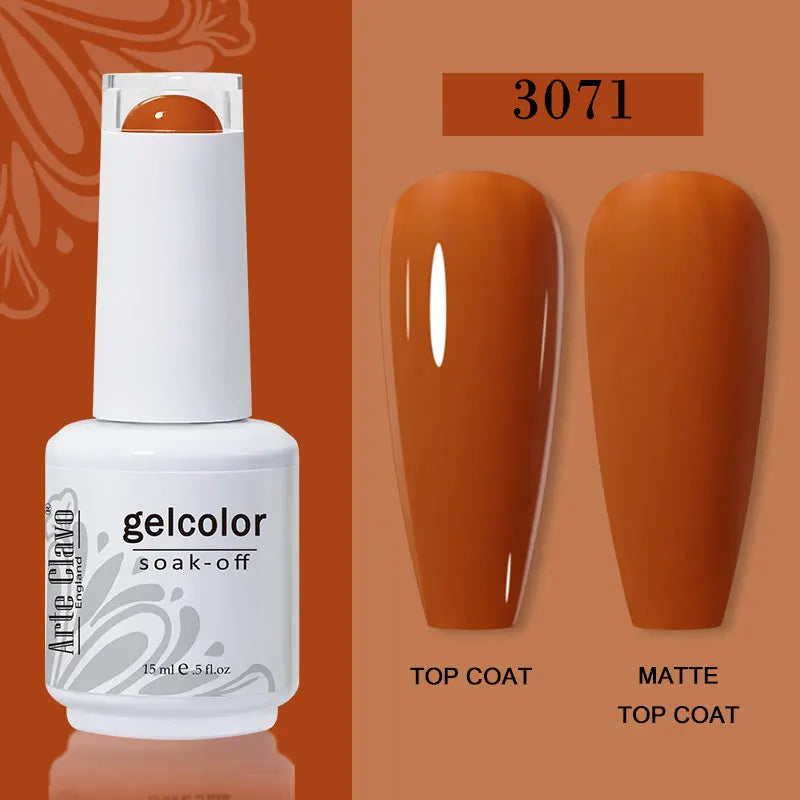 Arte Clavo Transparent Nude Pink Jelly Gel Nail Polish Semi Permanent