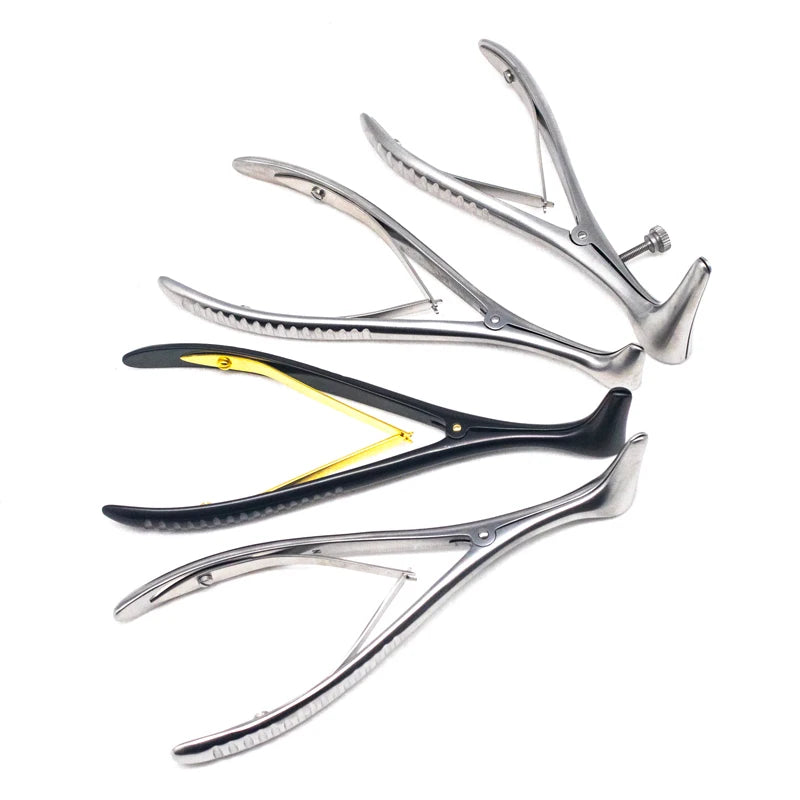 Medical Nose Mirror Speculum Lens Nostril Pliers Nasal Cavity Qme