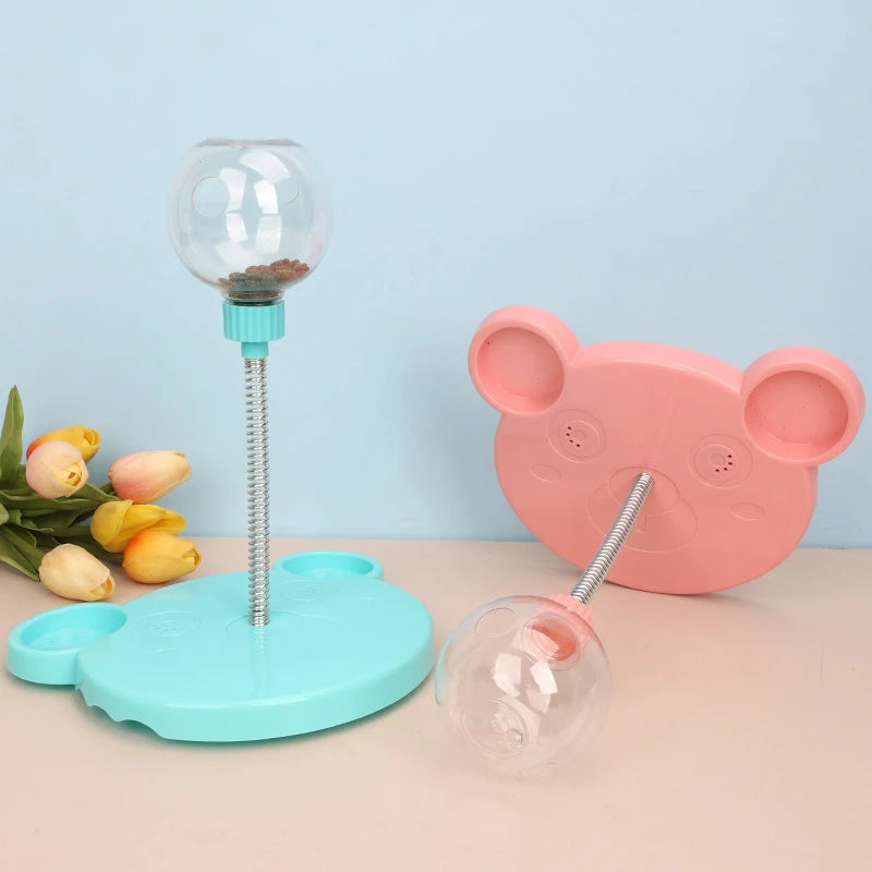 Funny Pet Supplies Creative Cat Puzzle Food Leaking Ball Toy Dog Qme