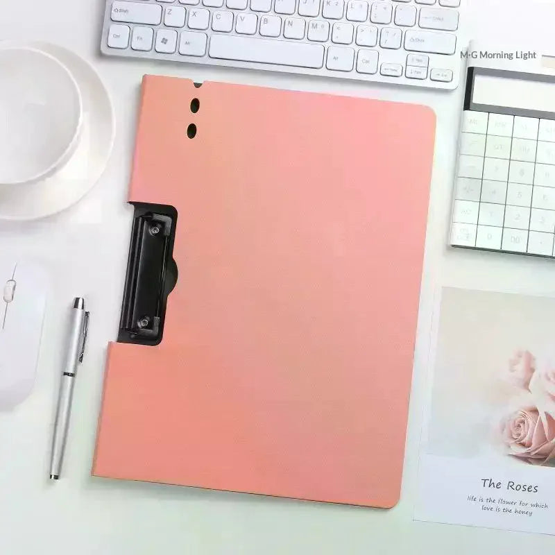 A4 File Folder Cover Document Organizer Clipboard Business School Qme