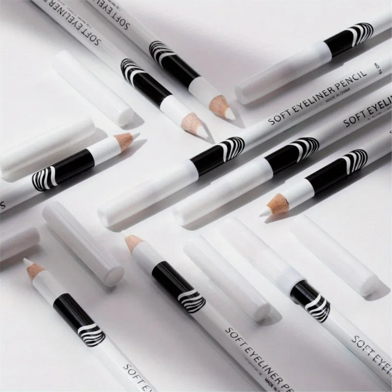 Three-pack Eyeliner White Long-lasting Waterproof Sweat-proof Easy Qme