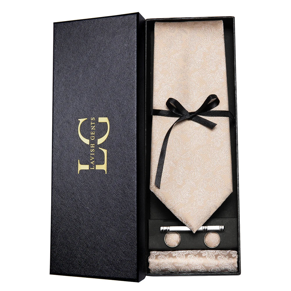 Hi-tie Luxury Box Classic Paisley Teal Green Necktie Gentle Men's Tie Qme N-3157-SMT-02