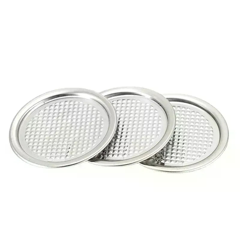 50pcs 200#50MM 202#52MM Aluminum Pull Ring Lid Foil Top Lid Soda Drink Beer Cola Lids Food Can Cover Easy Open Tear Packaging Qme