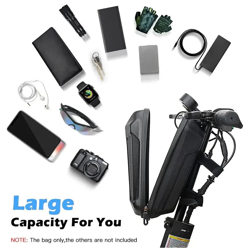 Waterproof Bicycle Storage Bag Big Capacity Hard Shell Electric Qme