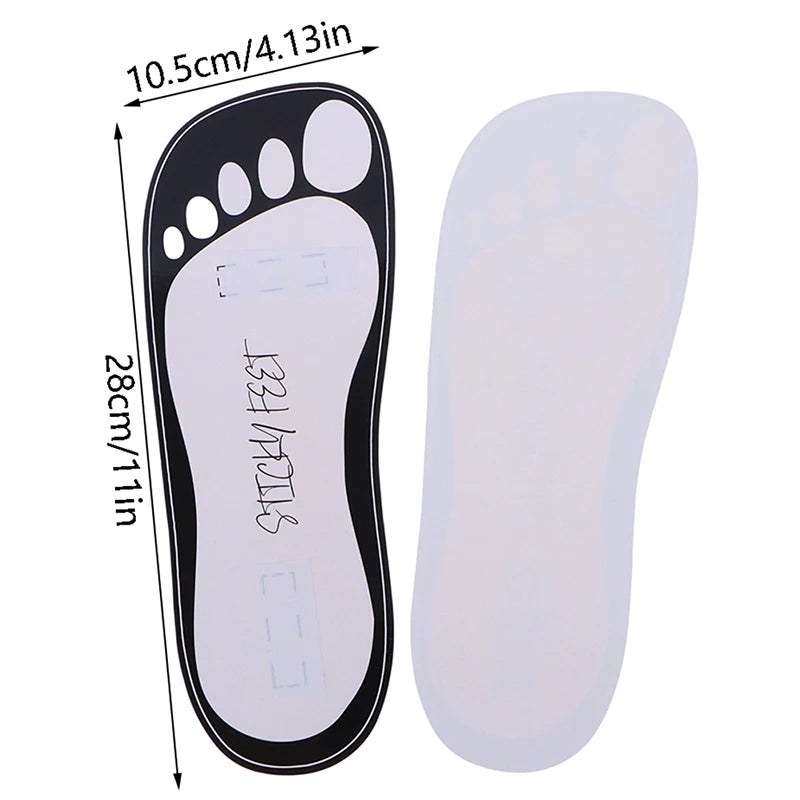 Disposable Tanning Slippers 11-inch Sticky Foot Pads Spray Tan Qme onesize